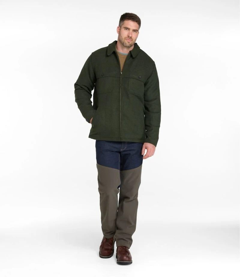 Men's Maine Guide Zip-Front Jac-Shirt with PrimaLoft