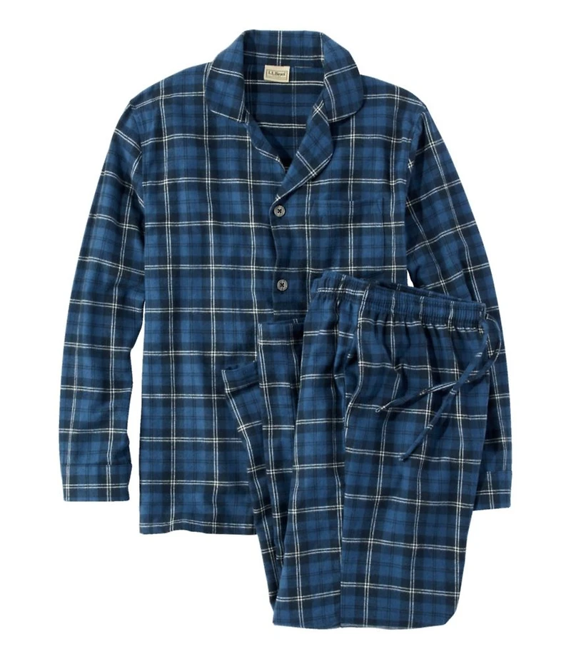 Men's Scotch Plaid Flannel Pajamas