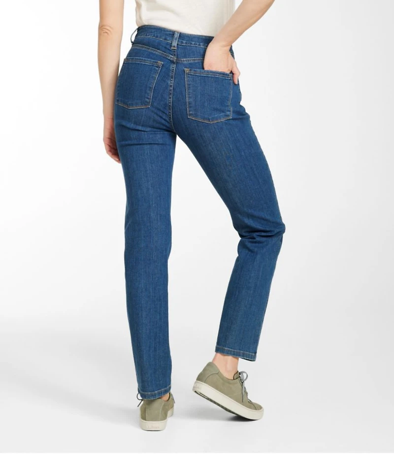 Women's True Shape Jeans, High-Rise Straight-Leg