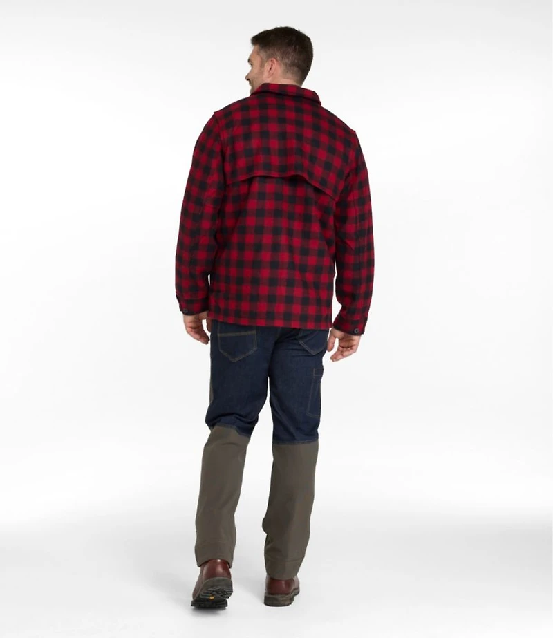Men's Maine Guide Zip-Front Jac-Shirt, Plaid