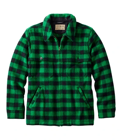 Men's Maine Guide Zip-Front Jac-Shirt, Plaid