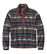 Men's L.L.Bean Sweater Fleece Pullover, Print