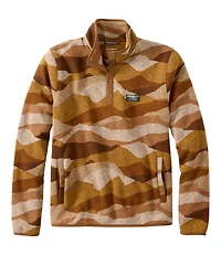 Men's L.L.Bean Sweater Fleece Pullover, Print