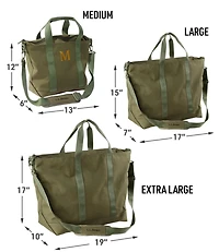 Zip Hunter's Tote Bag With Strap