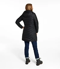 Women's Ultralight 850 Down Hooded Coat, Three-Quarter Length