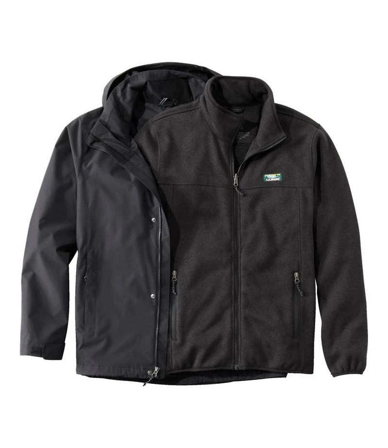 Men's L.L.Bean Sweater Fleece 3-in-1 Jacket