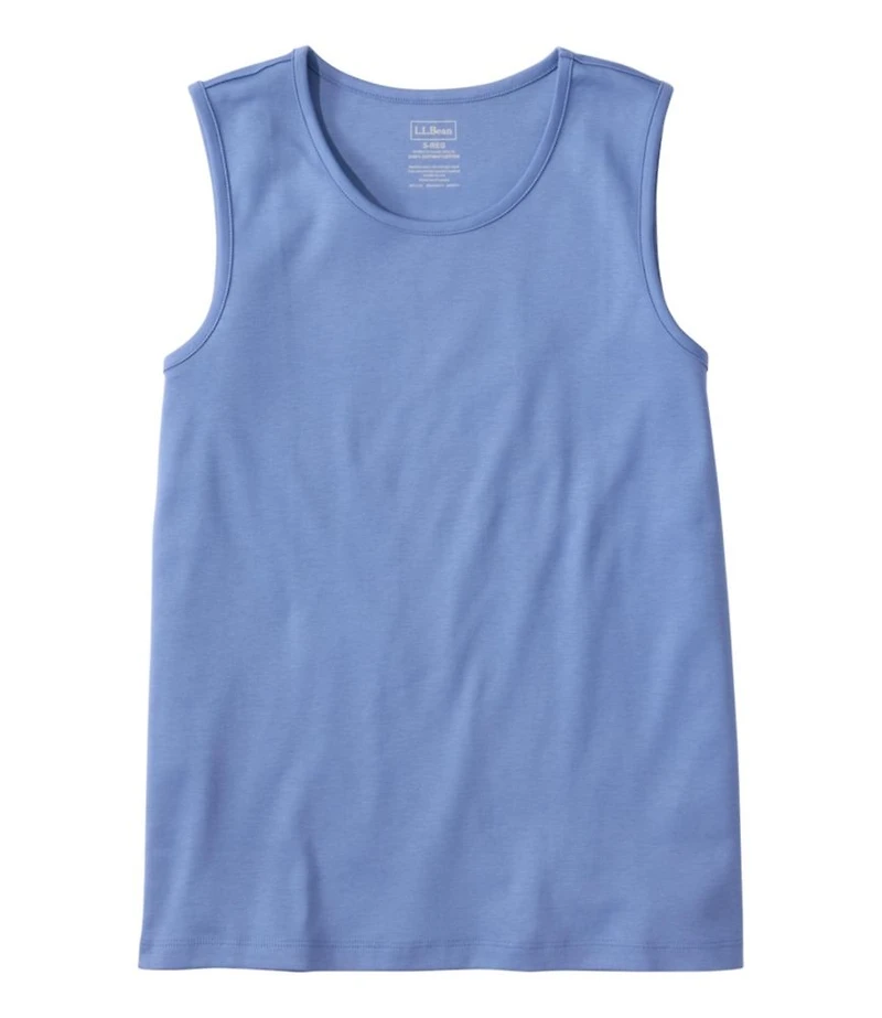 Women's Pima Cotton Tee, Shell