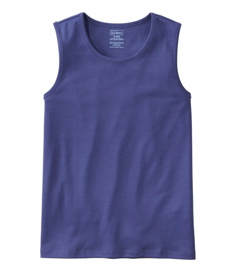 Women's Pima Cotton Tee, Shell