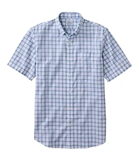 Men's Wrinkle-Free Kennebunk Sport Shirt, Traditional Fit Short-Sleeve Check