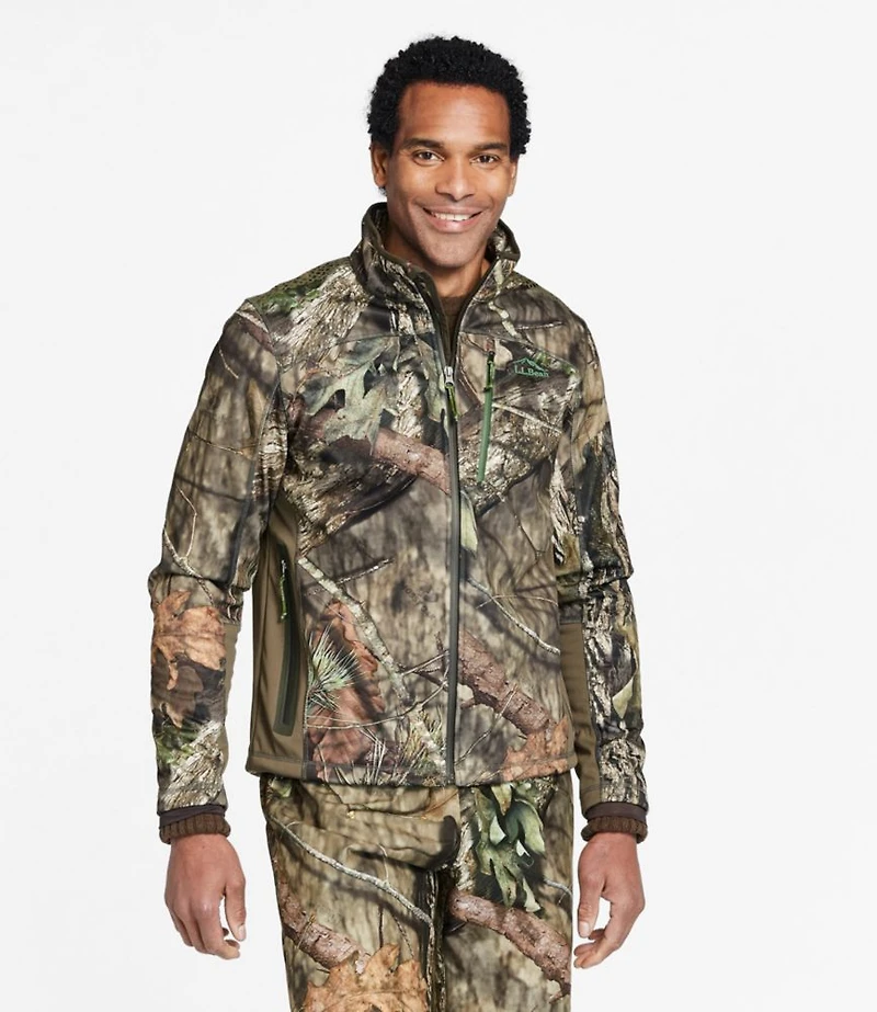 Men's Ridge Runner Soft-Shell Hunting Jacket, Camo