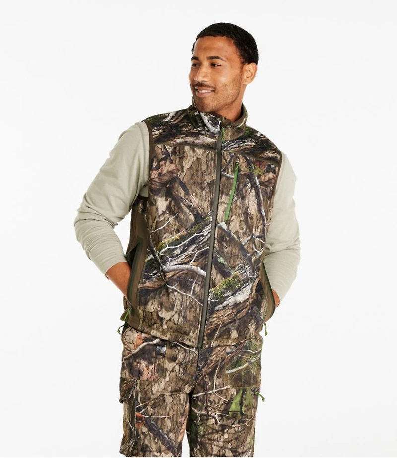 Men's Ridge Runner Soft-Shell Vest, Camo