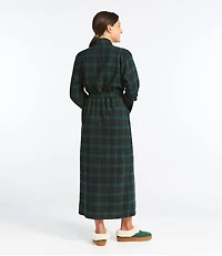 Women's Scotch Plaid Flannel Robe