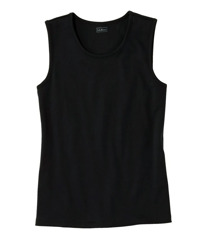 Women's Pima Cotton Tee, Shell