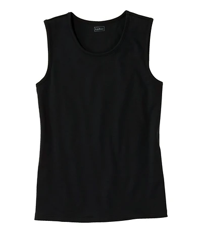 Women's Pima Cotton Tee, Shell