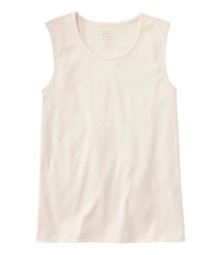 Women's Pima Cotton Tee, Shell