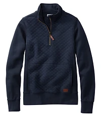Women's Quilted Quarter-Zip Pullover