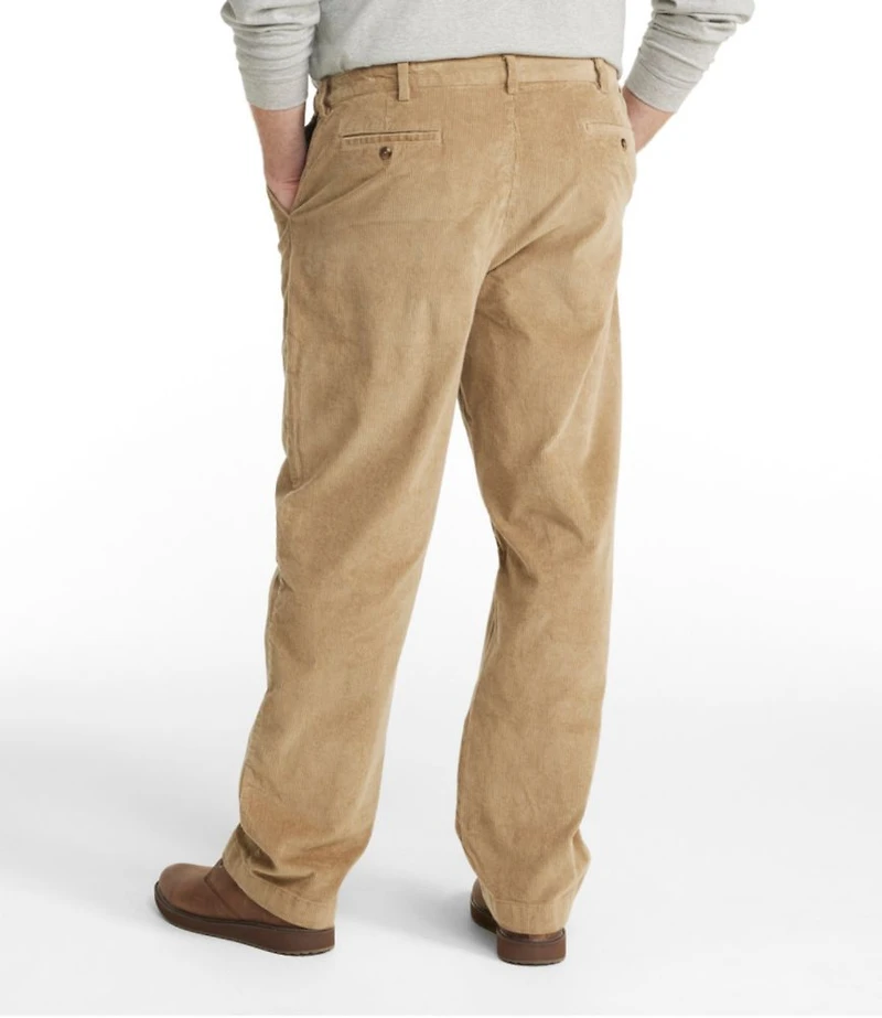 Men's L.L.Bean Stretch Country Corduroy Pants, Classic Fit, Plain Front