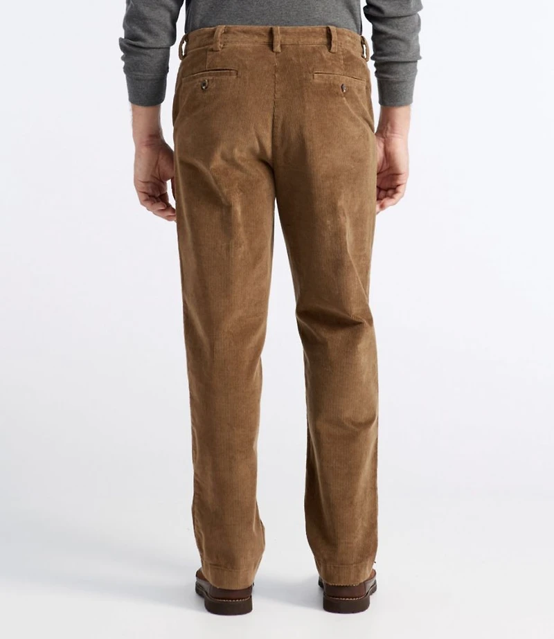 Men's L.L.Bean Stretch Country Corduroy Pants, Natural Fit, Plain Front, Hidden Comfort