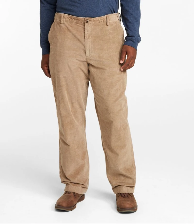 Men's L.L.Bean Stretch Country Corduroy Pants, Natural Fit, Plain Front, Hidden Comfort