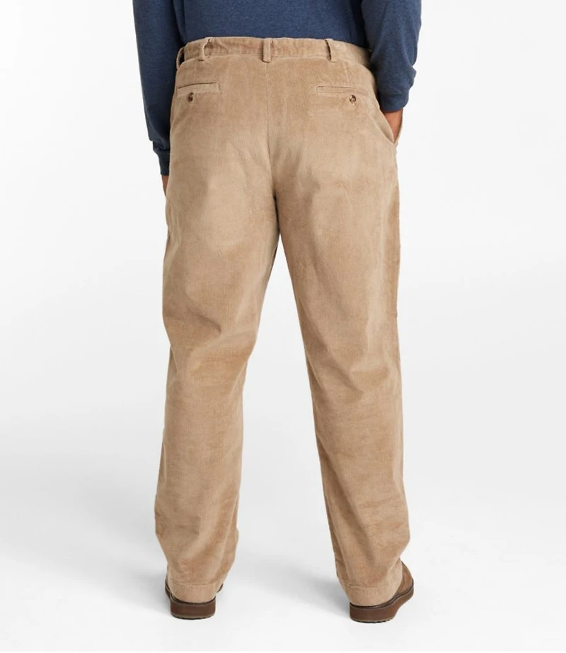 Men's L.L.Bean Stretch Country Corduroy Pants, Natural Fit, Plain Front, Hidden Comfort