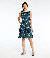 Women's Signature Poplin Dress, Print