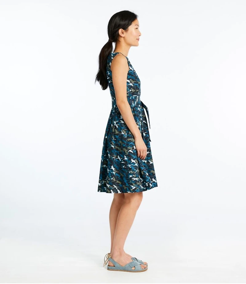 Women's Signature Poplin Dress, Print