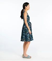 Women's Signature Poplin Dress, Print