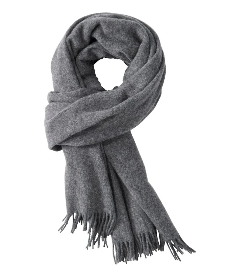 Women's L.L.Bean Wool Scarf, Plaid