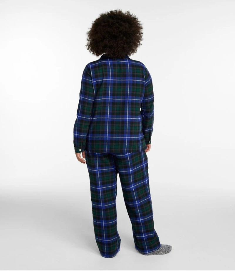 Women's Scotch Plaid Flannel Pajamas