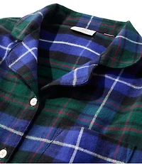 Women's Scotch Plaid Flannel Pajamas