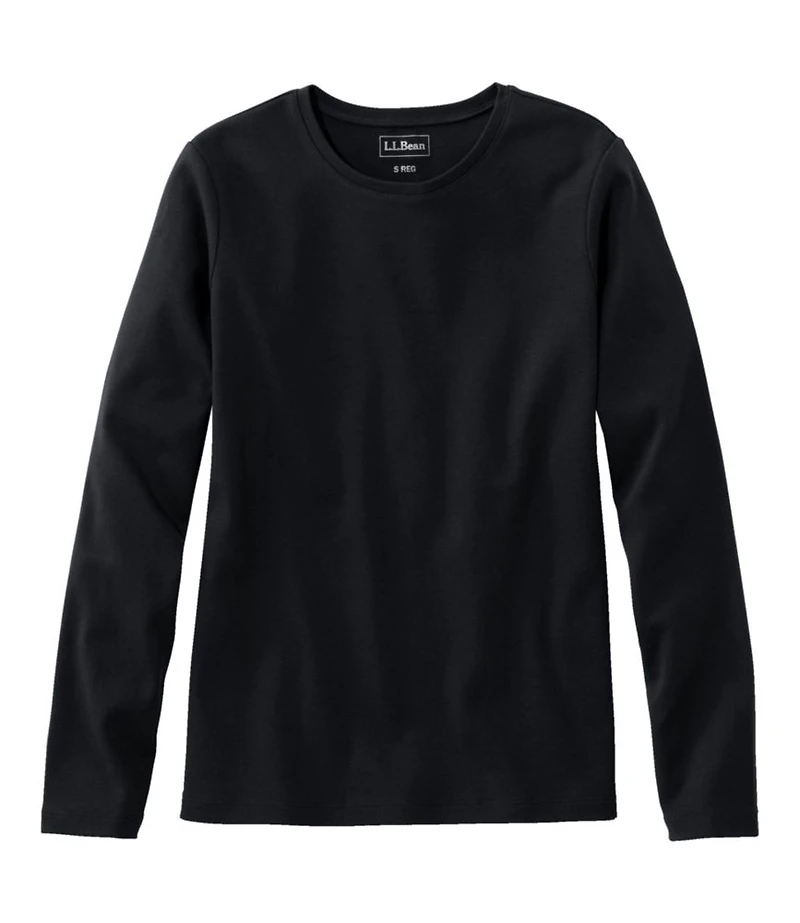 Women's L.L.Bean Tee, Long-Sleeve Crewneck