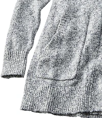 Women's Cotton Ragg Sweater, Open Cardigan