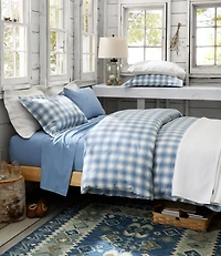 Ultrasoft Comfort Flannel Comforter Cover Collection, Check