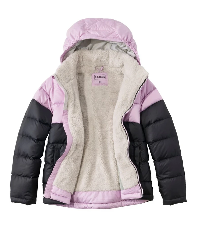 Kids' Bean's Down Jacket, Colorblock
