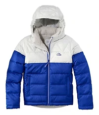 Kids' Bean's Down Jacket, Colorblock