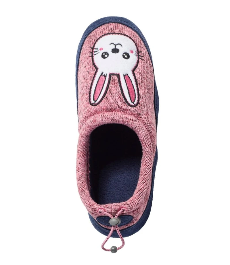 Kids' Sweater Fleece Slippers, Motif