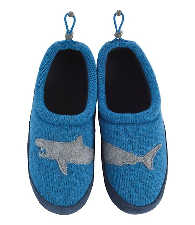 Kids' Sweater Fleece Slippers, Motif