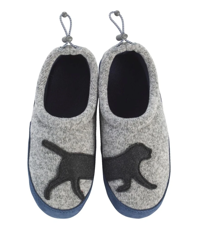 Kids' Sweater Fleece Slippers, Motif