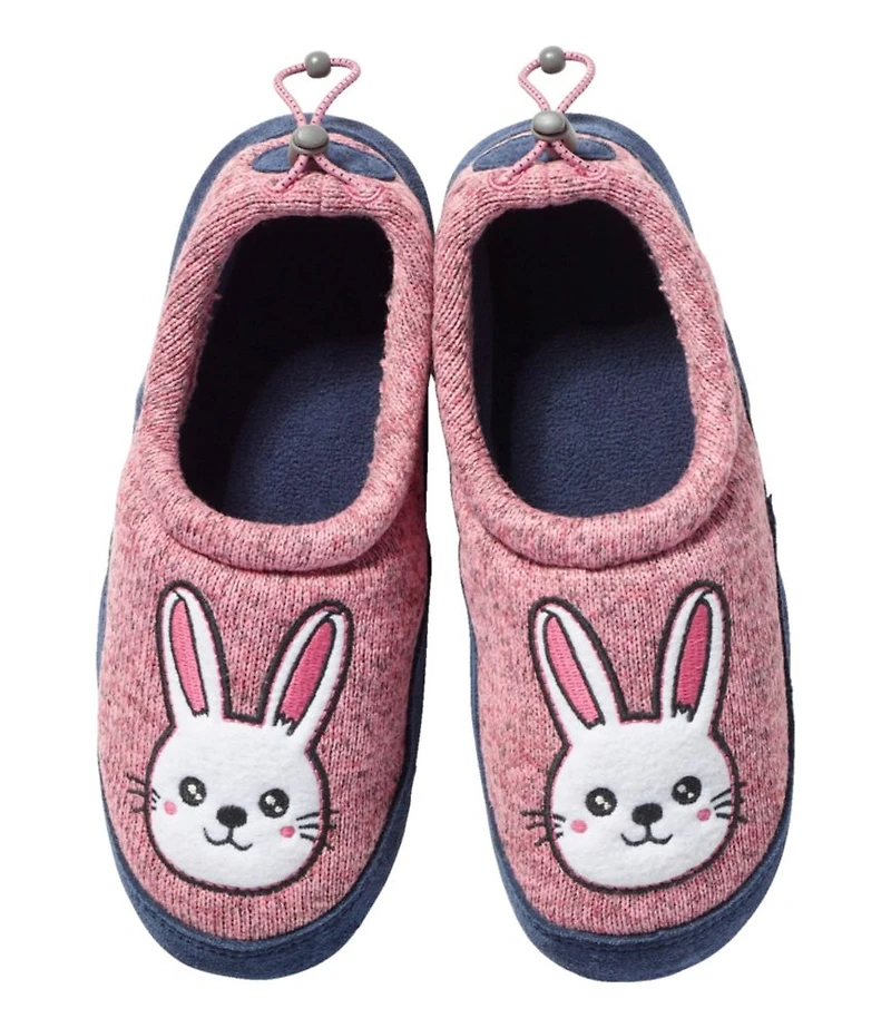 Kids' Sweater Fleece Slippers, Motif