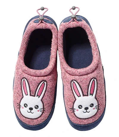 Kids' Sweater Fleece Slippers, Motif