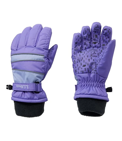 Kids' Wintry Mix Waterproof Gloves