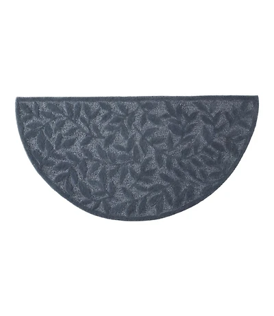 Wool Hearth Rug, Crescent, Leaf