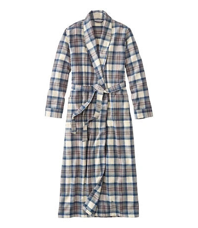Women's Scotch Plaid Flannel Robe
