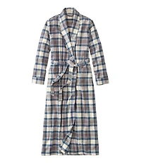 Women's Scotch Plaid Flannel Robe