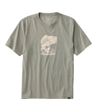 Men's Technical Fishing Graphic Tees, Short-Sleeve