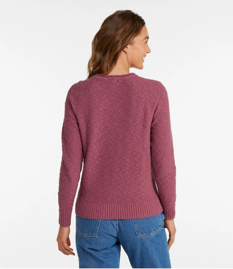 Women's Midweight Cotton Slub Rollneck Pullover