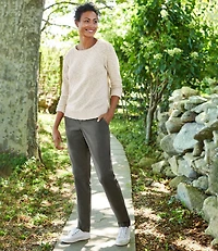 Women's Midweight Cotton Slub Rollneck Pullover