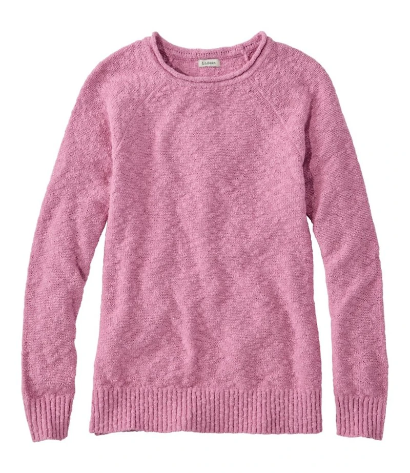 Women's Midweight Cotton Slub Rollneck Pullover