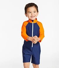 Toddlers' Sun-and-Surf Bodysuit, Colorblock