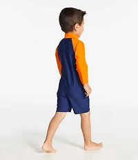 Toddlers' Sun-and-Surf Bodysuit, Colorblock